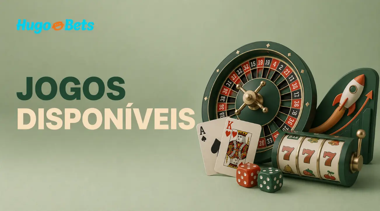 Jogos Disponíveis no HugoBets Casino
